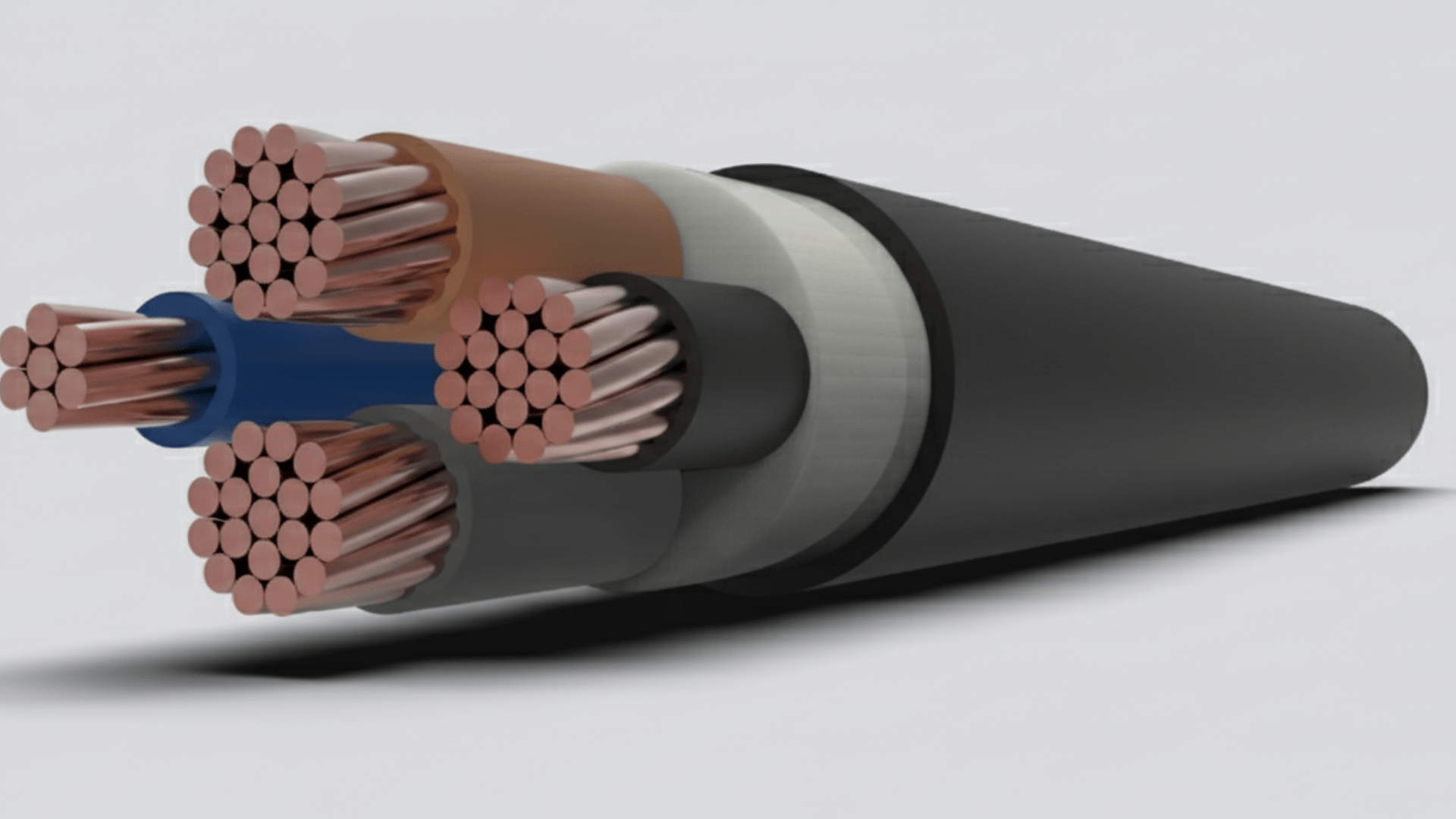 Yvv (nyy) 0.6/1 K V Bakır Güç Kabloları